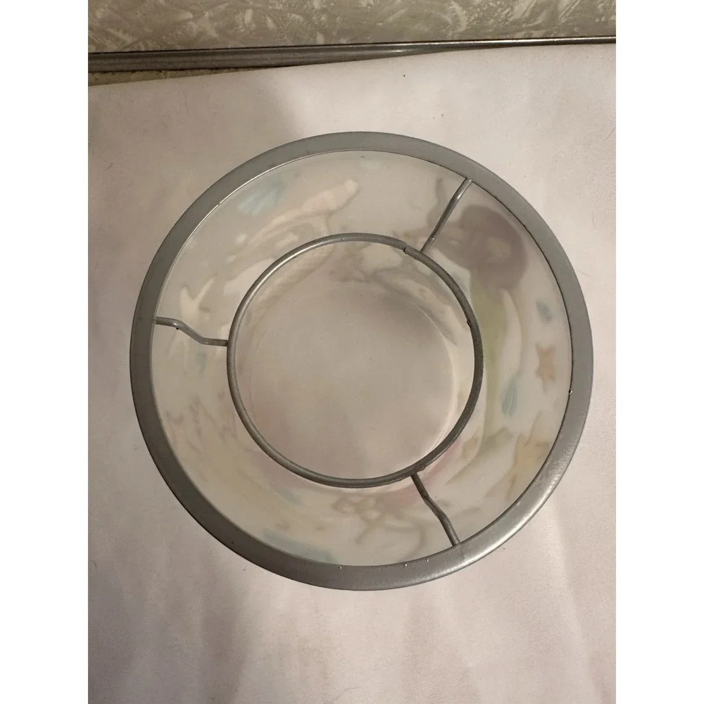 Scentsy Under the Sea Warmer Glass Replacement, Dish Holder & Dish NO BASE READ